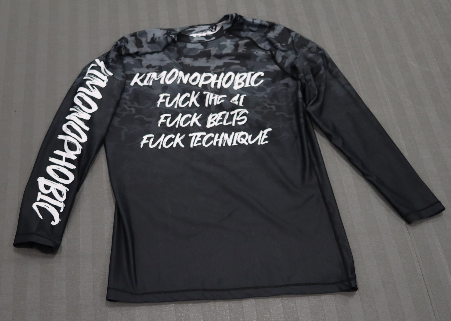 Kimonophobic Uncensored Long Sleeve Rashguard