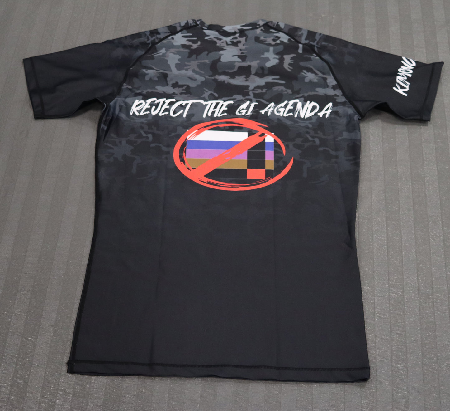 Kimonophobic Uncensored Short Sleeve Rashguard